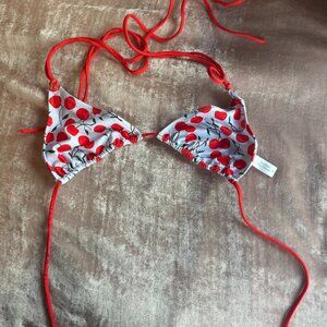 Heavy Manners X Elsa Hosk Double String Bikini Top Size Medium
